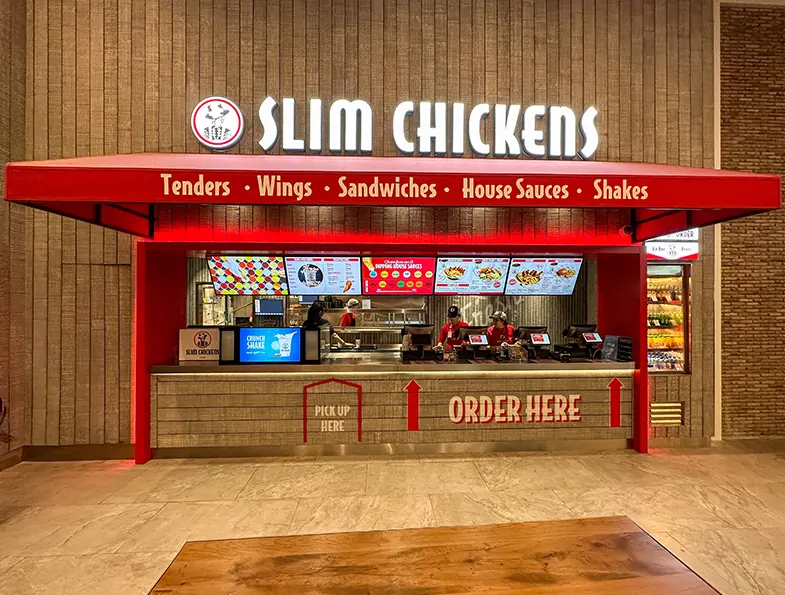 Slim chickens closing time